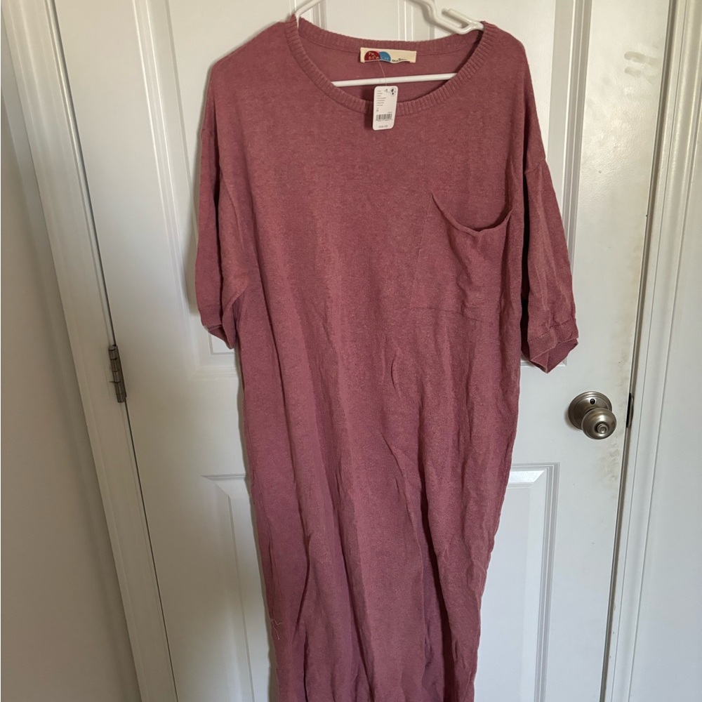 Free People Marine Sweater Maxi - Fiji Flower (M)